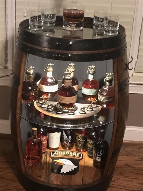 Barrel bar - Hello Viewers! In this video I go step by step through a 96 hour (hands on time) wine barrel bar build (liquor cabinet). It actually takes about 12 days from...